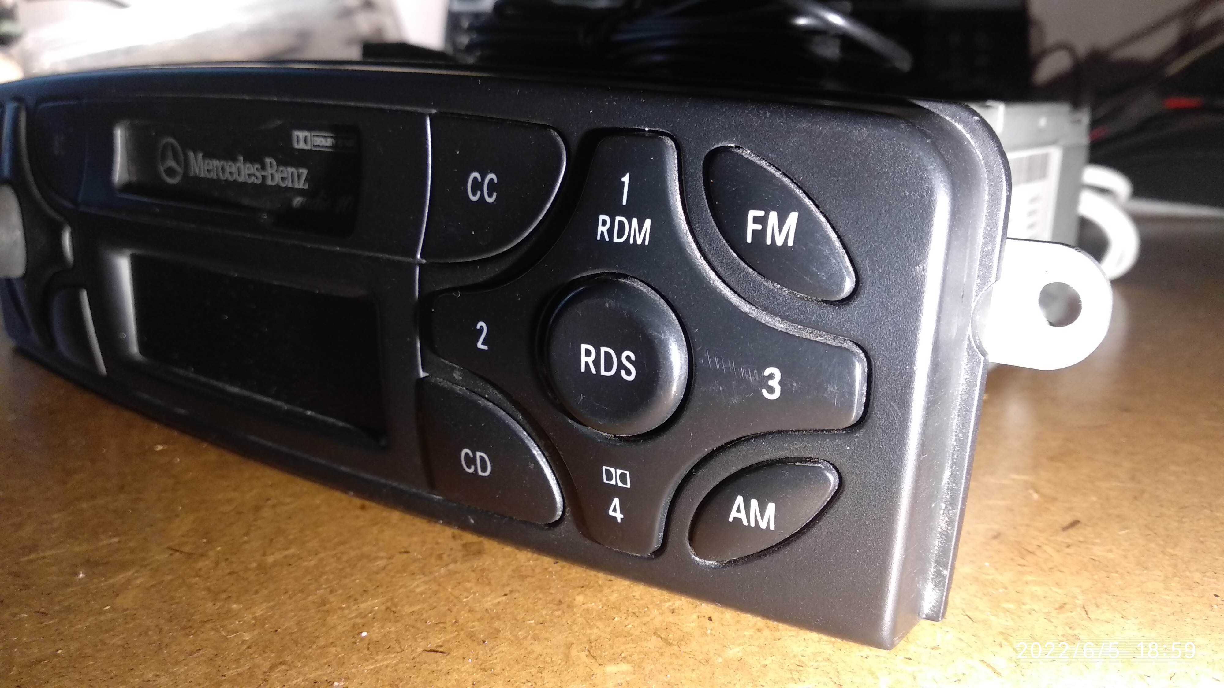 Mercedes W203/209 BE6019 USBmp3/Bluetooth