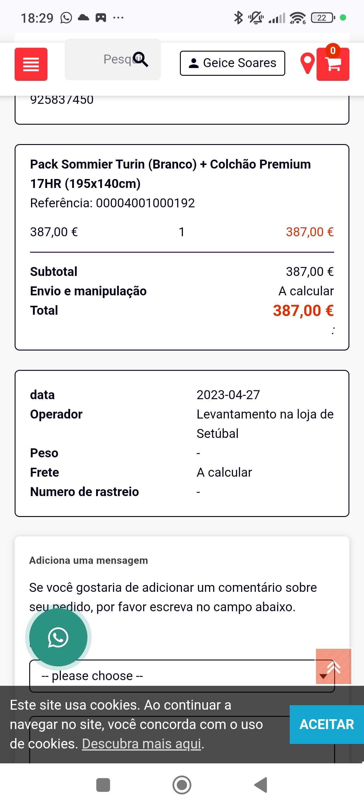 Cama Baú com Cabeceira