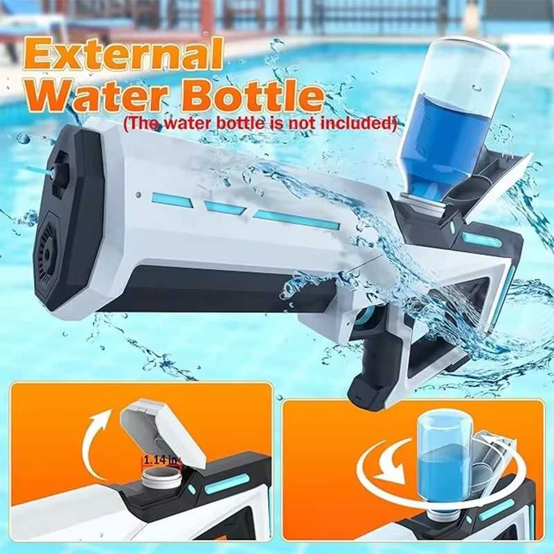 Водяний дитячий електричний бластер Water Gun