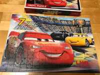 Puzzle Auta Cars 160 el. TREFL 2 sztuki