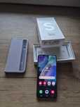 Oryginalne Etui ART CLEAR VIEW COVER Samsung Galaxy S21 FE fioletowe