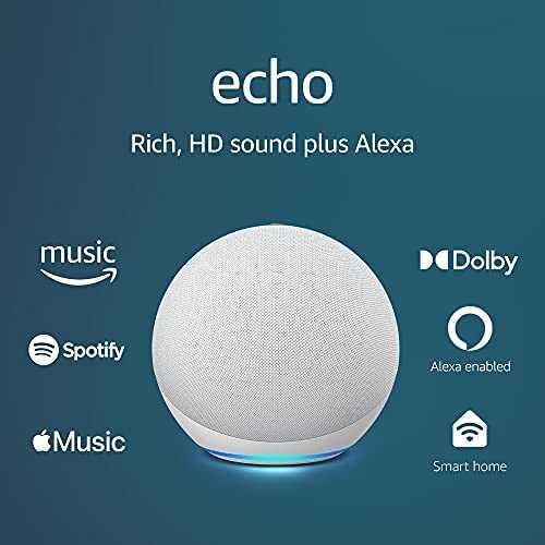 Amazon Echo 4th Generation Смарт колонка, Контроллер. Акустика