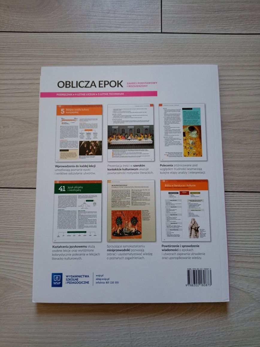 Oblicza Epok 1.1 podręcznik wsip