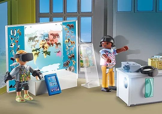 Playmobil Aula virtual com projector