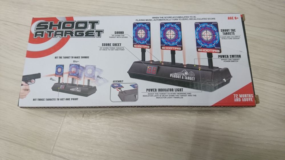 Электронная мишень для игр в Нерф (Target for Nerf Guns) 3563A