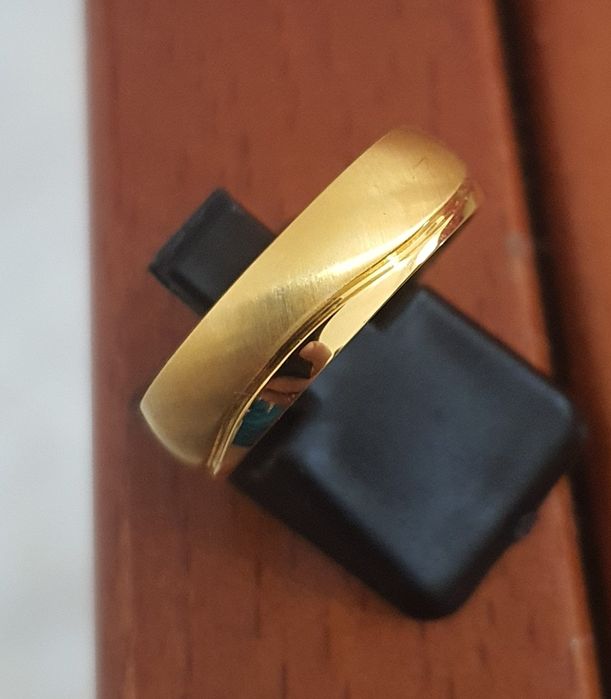 Alianças  ouro laminado 18k