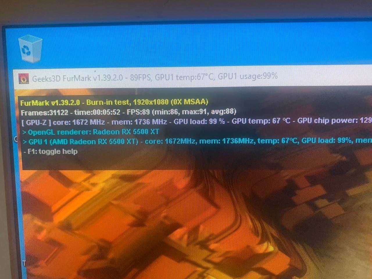 Игровой ПК Ryzen 5 3600, RX5500XT 8gb, 32gb DDR4, M2, ARGB