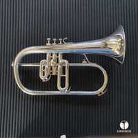 Blessing ARTIST Elkhart USA flugelhorn double futerał ustnik