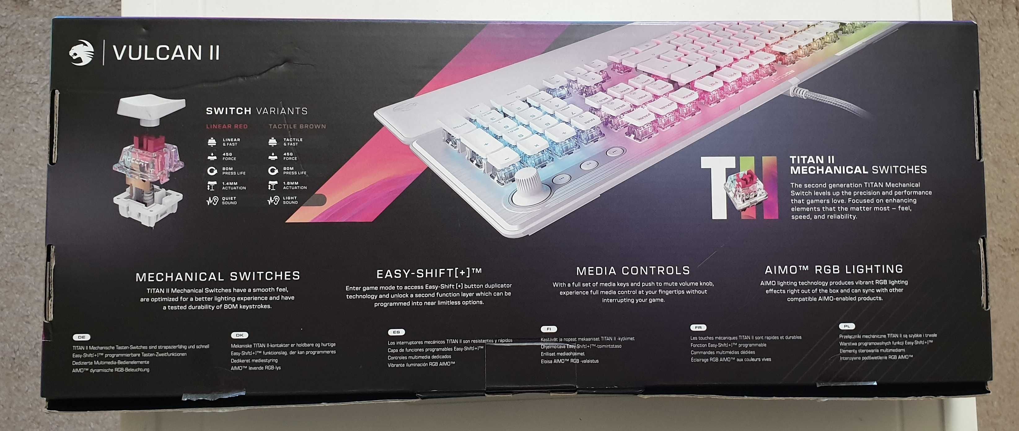 Механічна клавіатура Roccat Vulcan 2