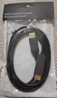 Przewód, kabel przejściówka DP - HDMI