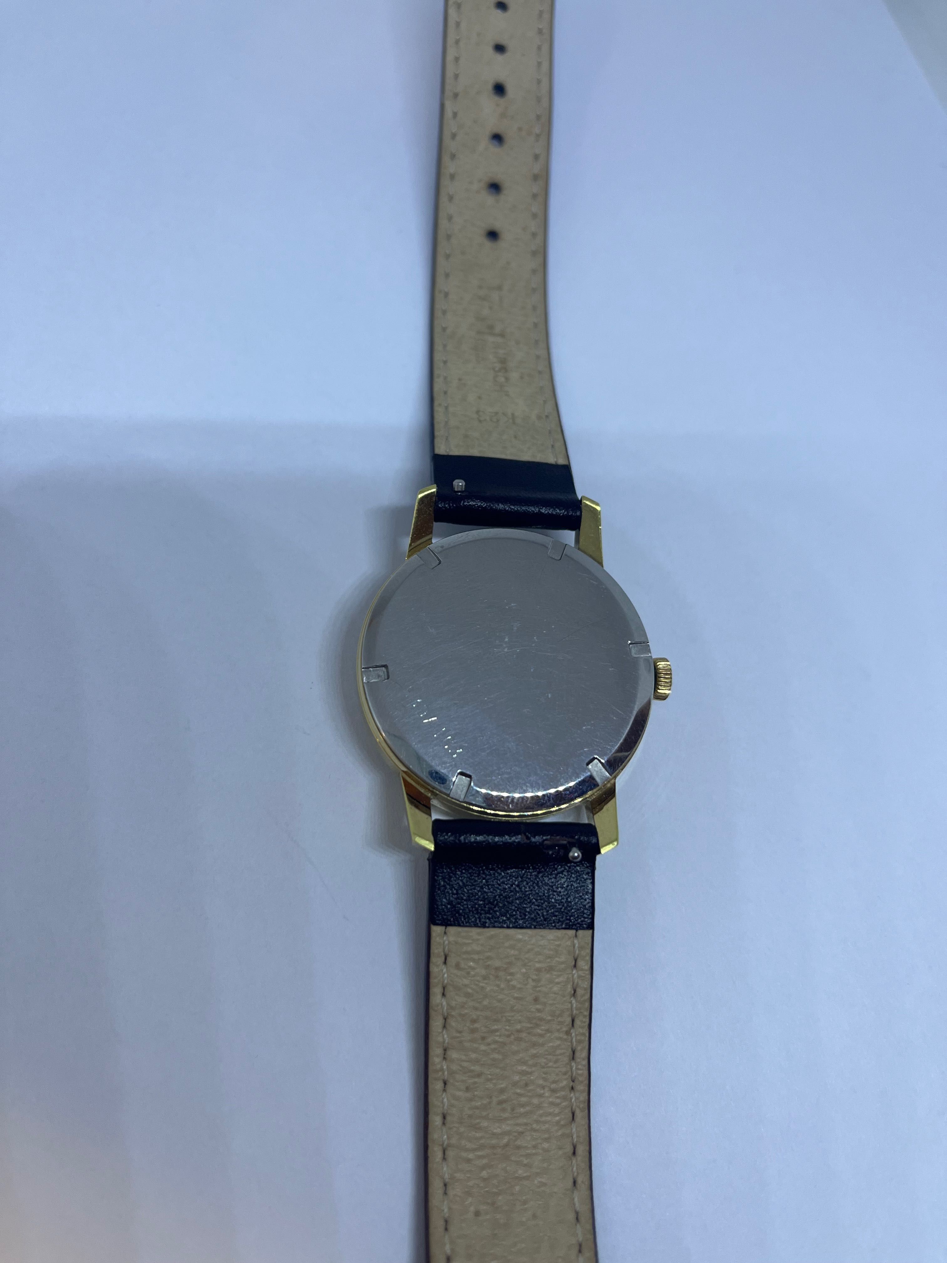 Zegarek mechaniczny ZENITH 19 jewels pozłacany AU20 vintage lata 60te