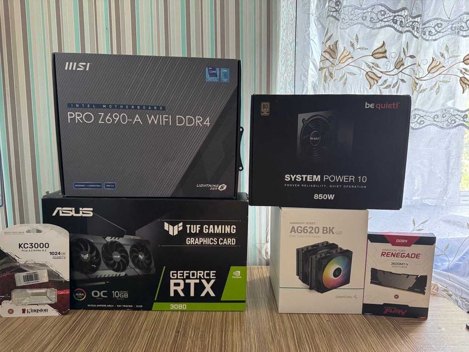 Ігровий ПК на Intel 13600k, RTX 3080