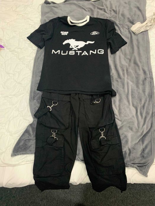 HOUSE BRAND штаны чёрные опиум нефор архив