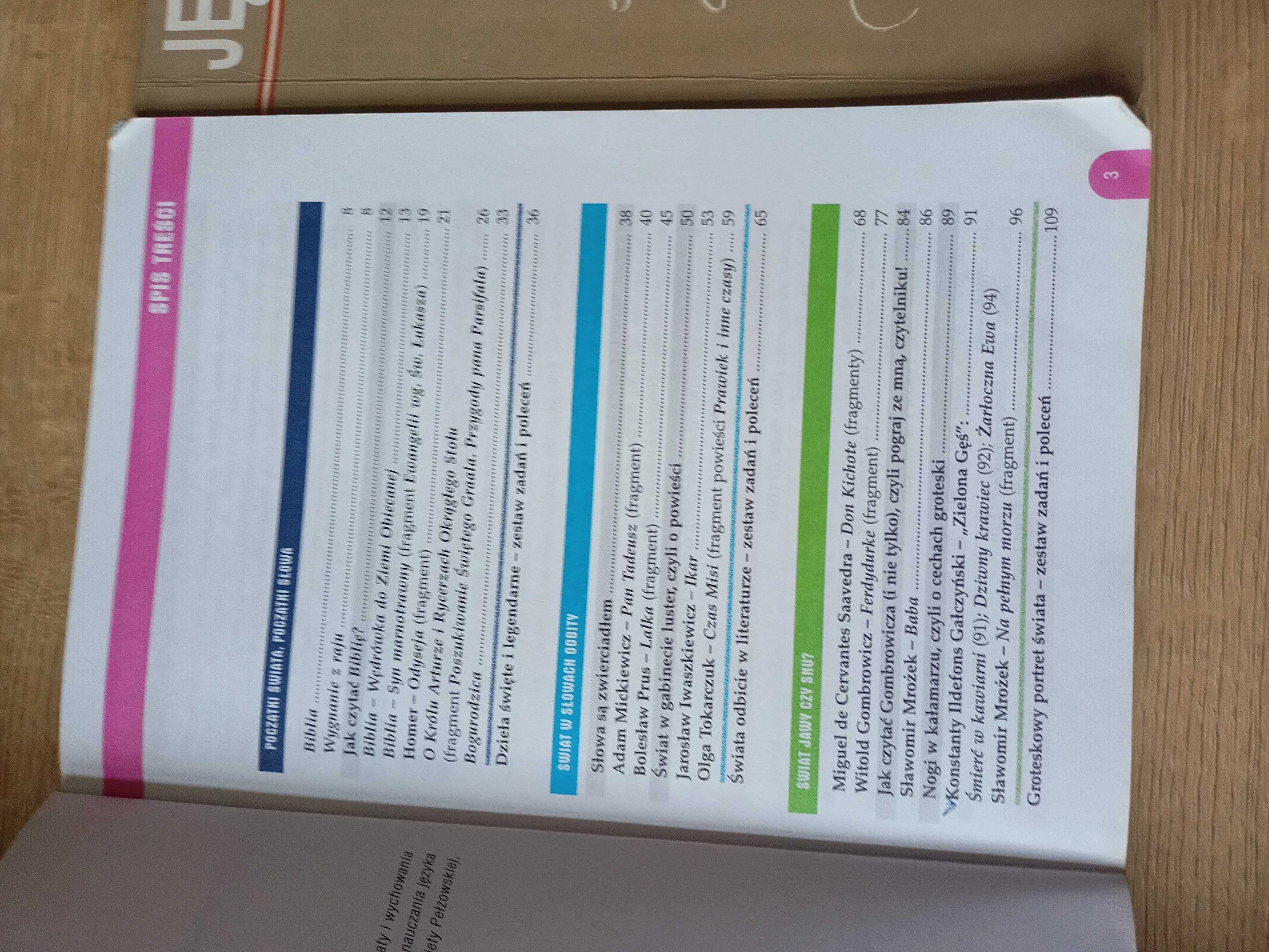 Język polski podręczniki 1, 2 i 3 klasa - Język ojczysty