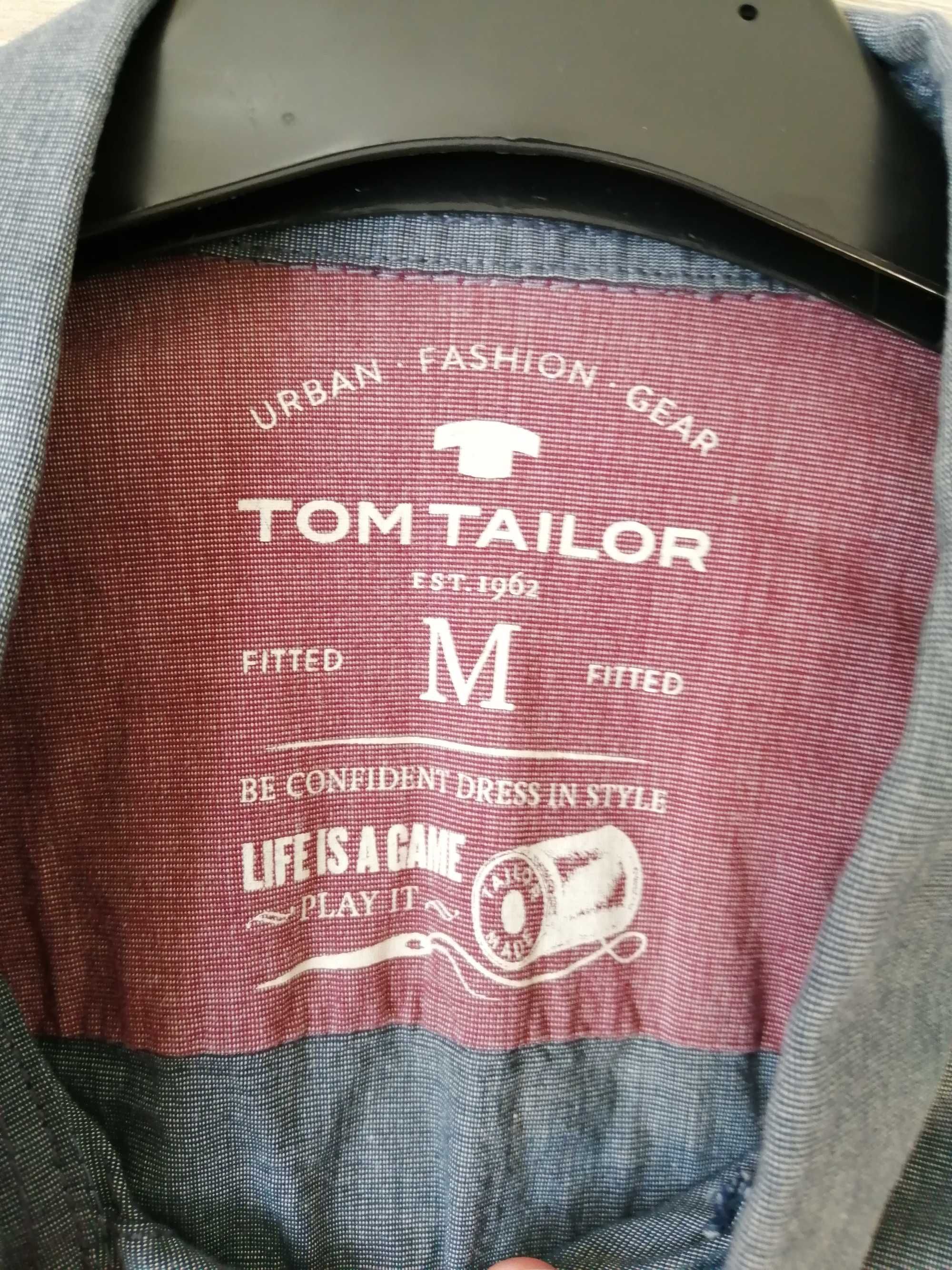 Koszula Tom Tailor szara rozmiar M