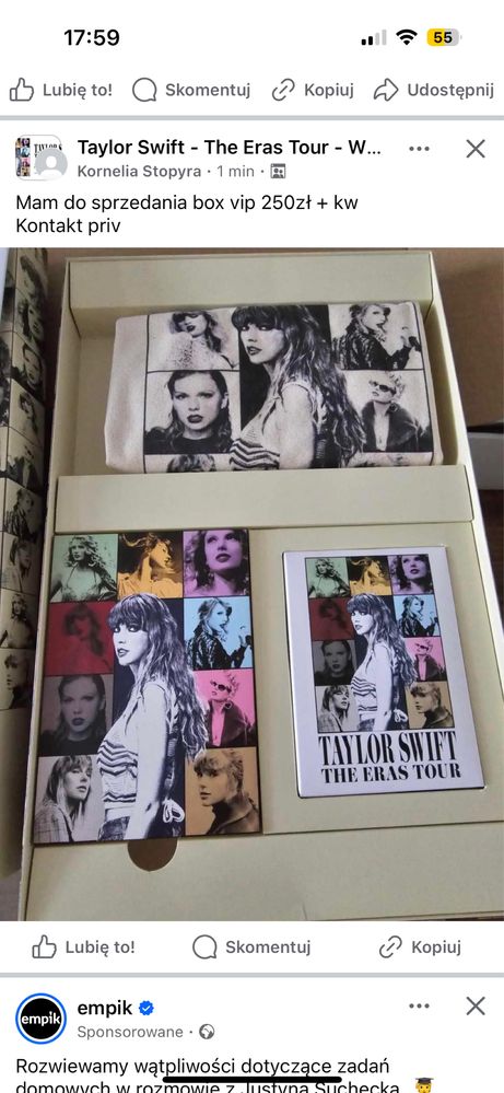 Taylor Swift The Eras Tour Box
