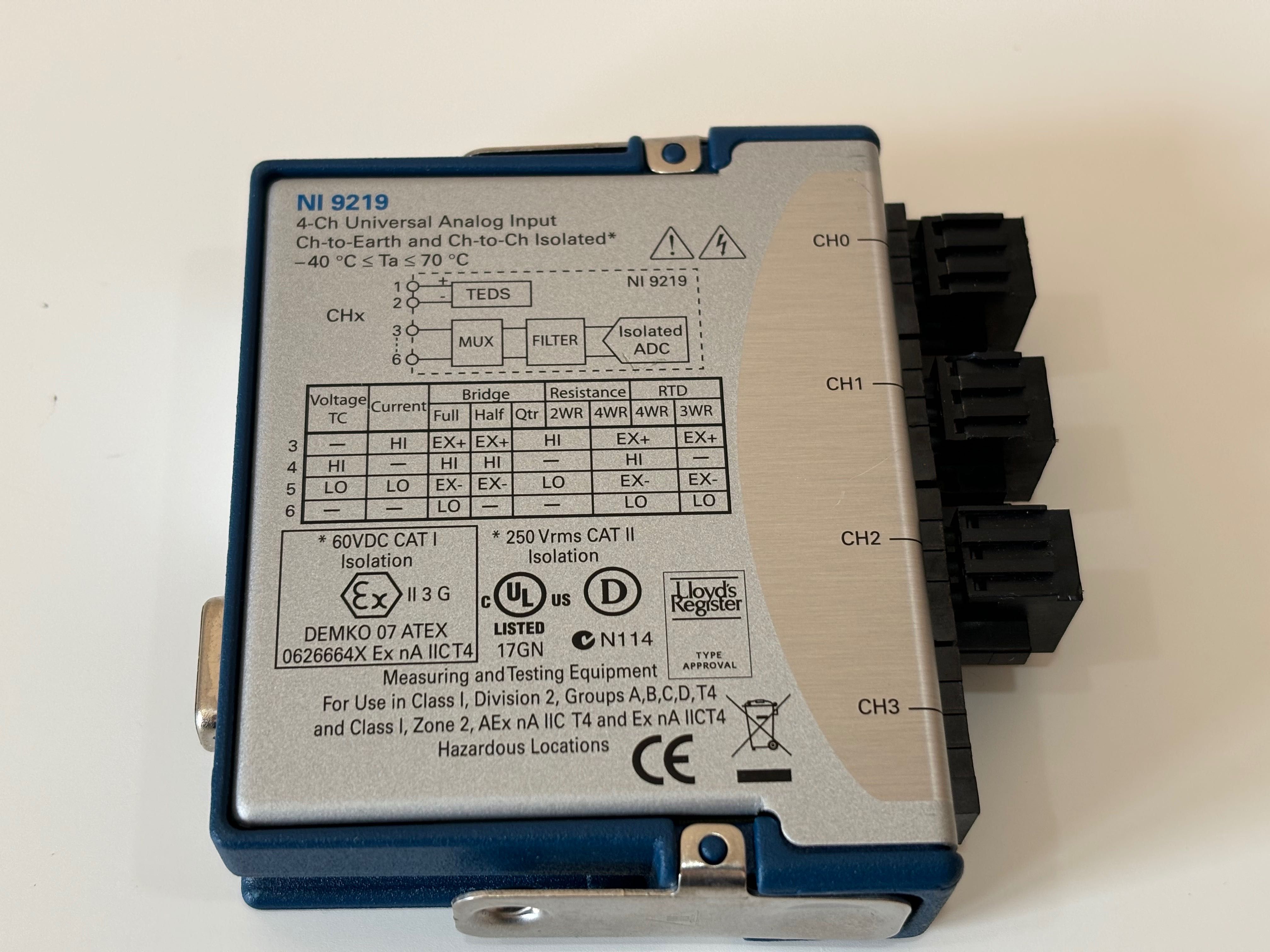 National Instruments NI 9219