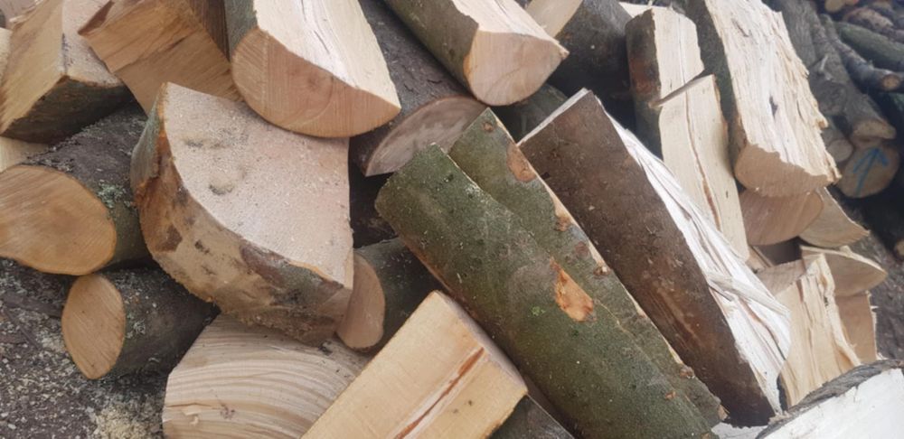 Drewno opałowe i kominkowe – Dąb, Buk, Grab, Brzoza, Sosna, Olcha,