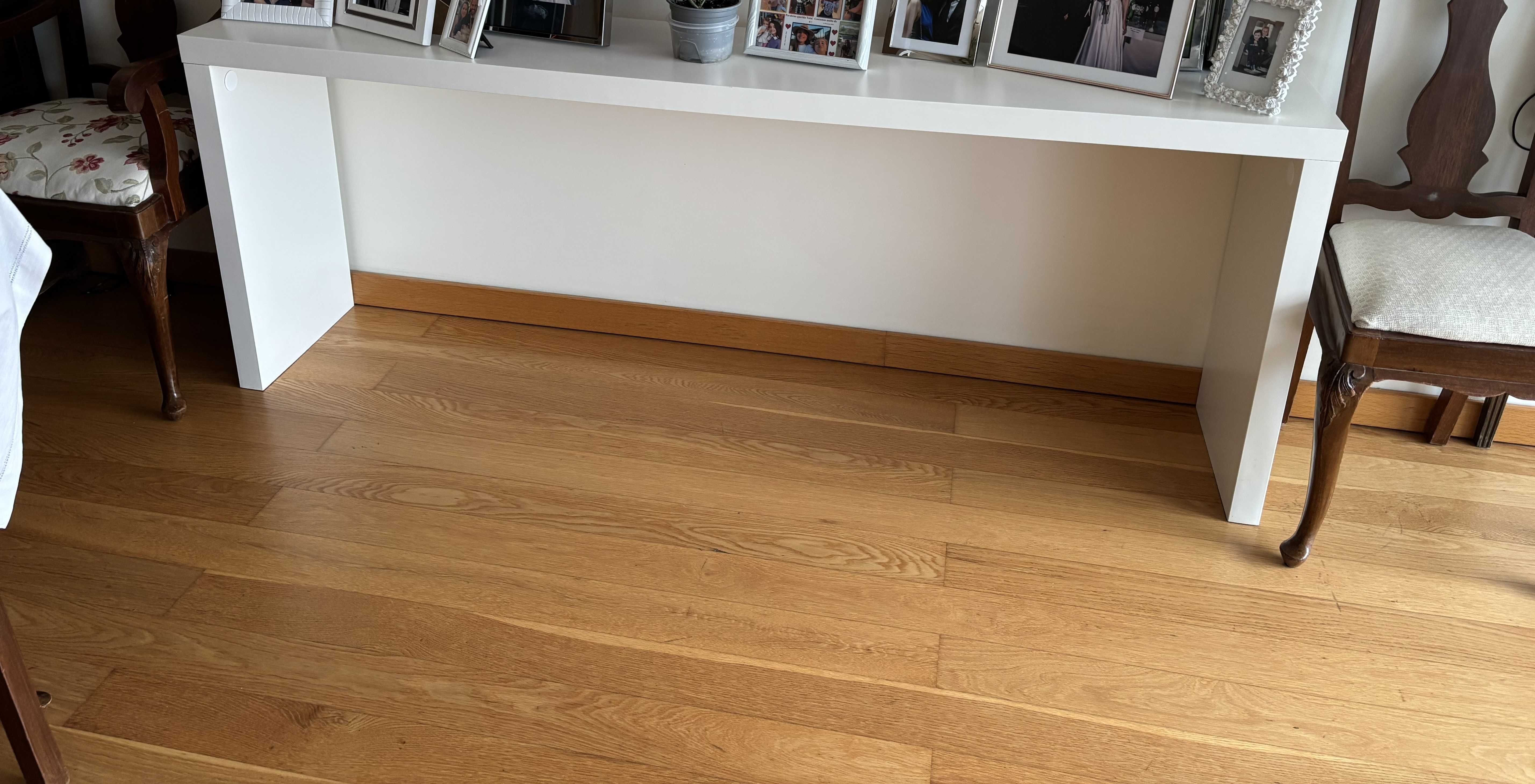 Mesa lack branca TV + Consola branca IKEA