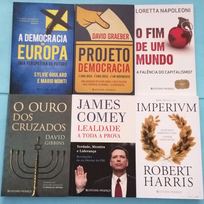 Livros NOVOS História/Economia-Desde 2,90€-Portes grátis-ler d