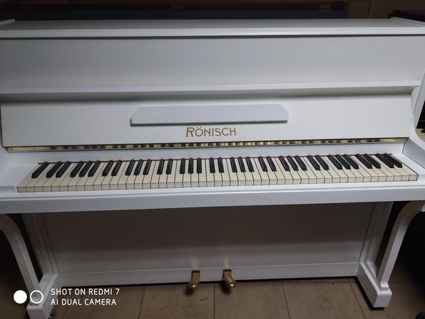 Białe Pianino idealne Rönisch okazja na święta