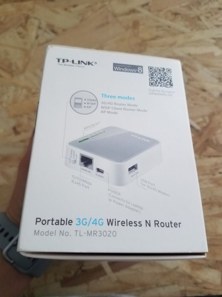 Router portátil Tp link como novo