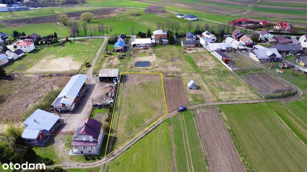 Sprzedam działkę w miejscowości Borowa pod Dębicą