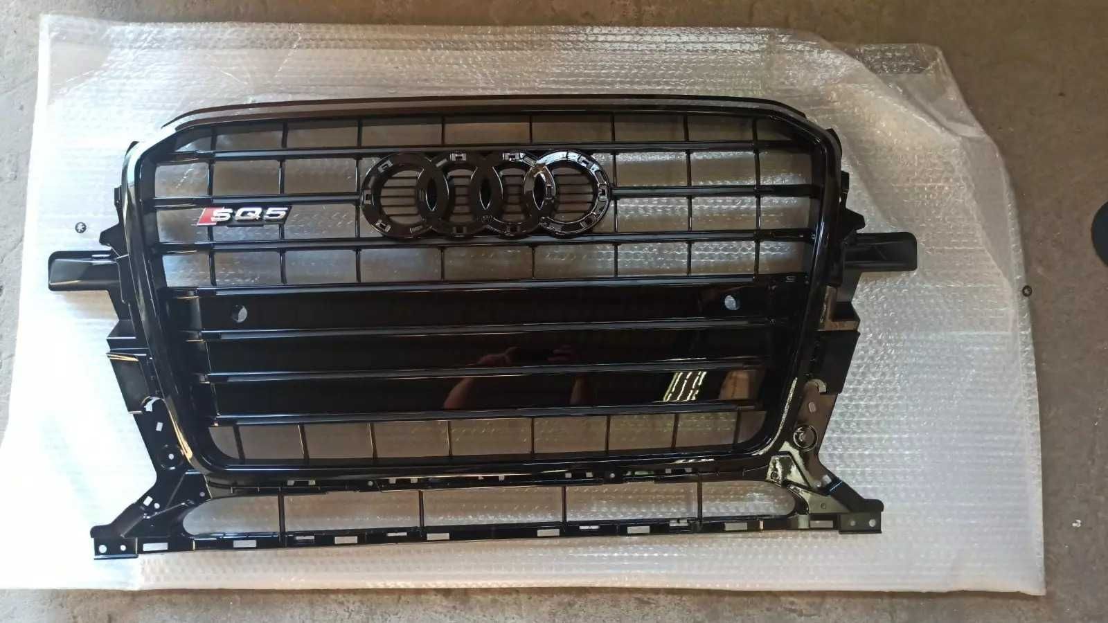 Atrapa Grill Audi Q5 2012 /2015 styl SQ5 Chrome / Black Wysyłka gratis