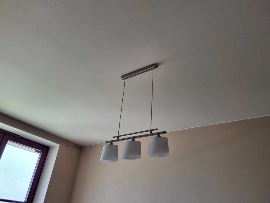 Żyrandol wiszący potrójny