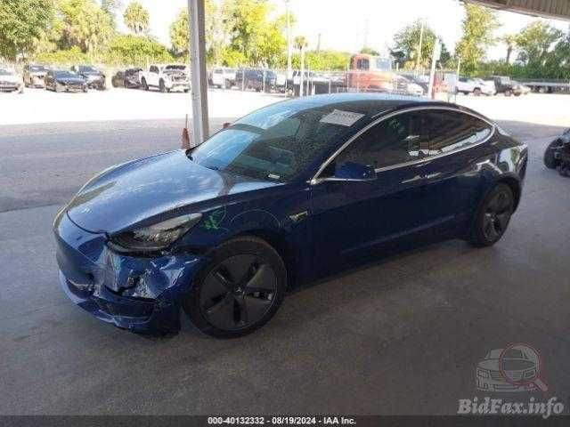 Тесла модель 3 стандарт рендж 2019,  Tesla model 3 SR
