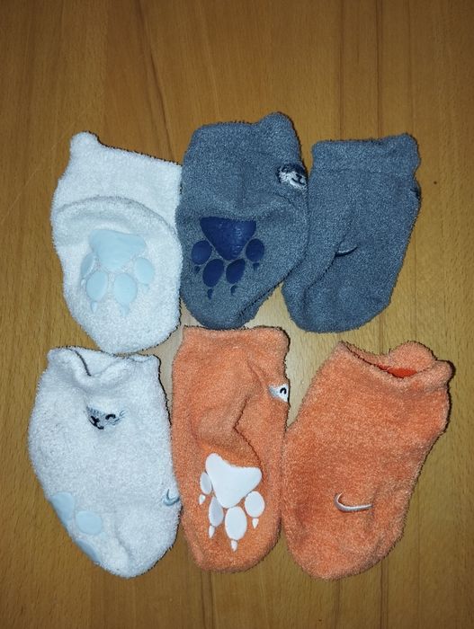 Skarpetki buciki Nike antypoślizgowe