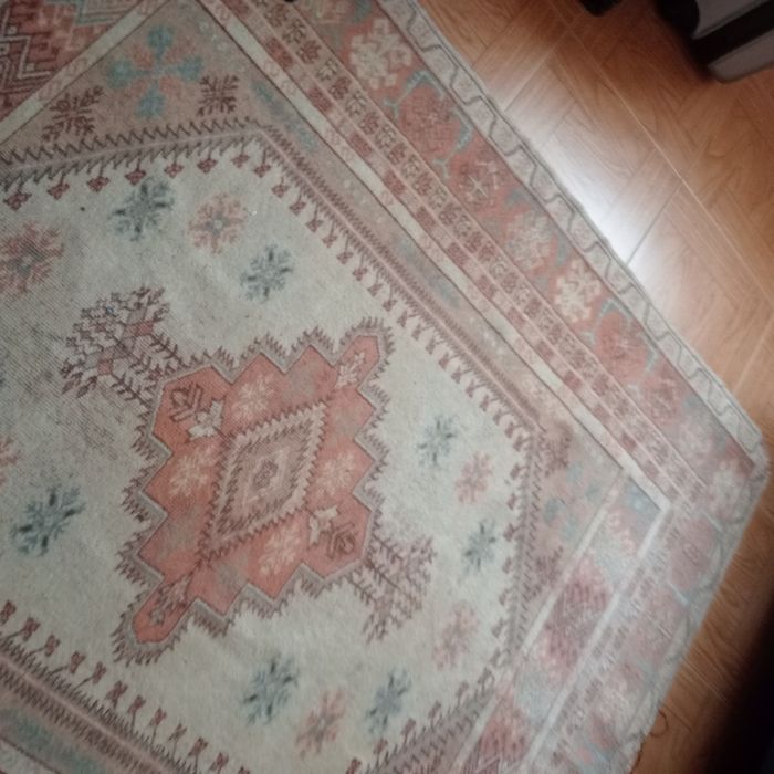 Carpete de lã e algodão:) Clássico que combina com tudo_-