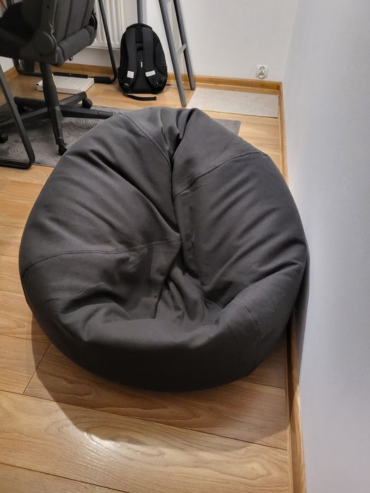 Pufa worek sako siedzisko pufa do siedzenia 250 L AD.CON  EPS czarna