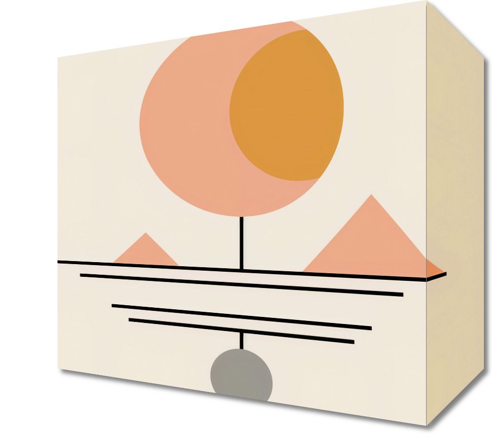 Obraz 20x20cm Geometryczna Utopia