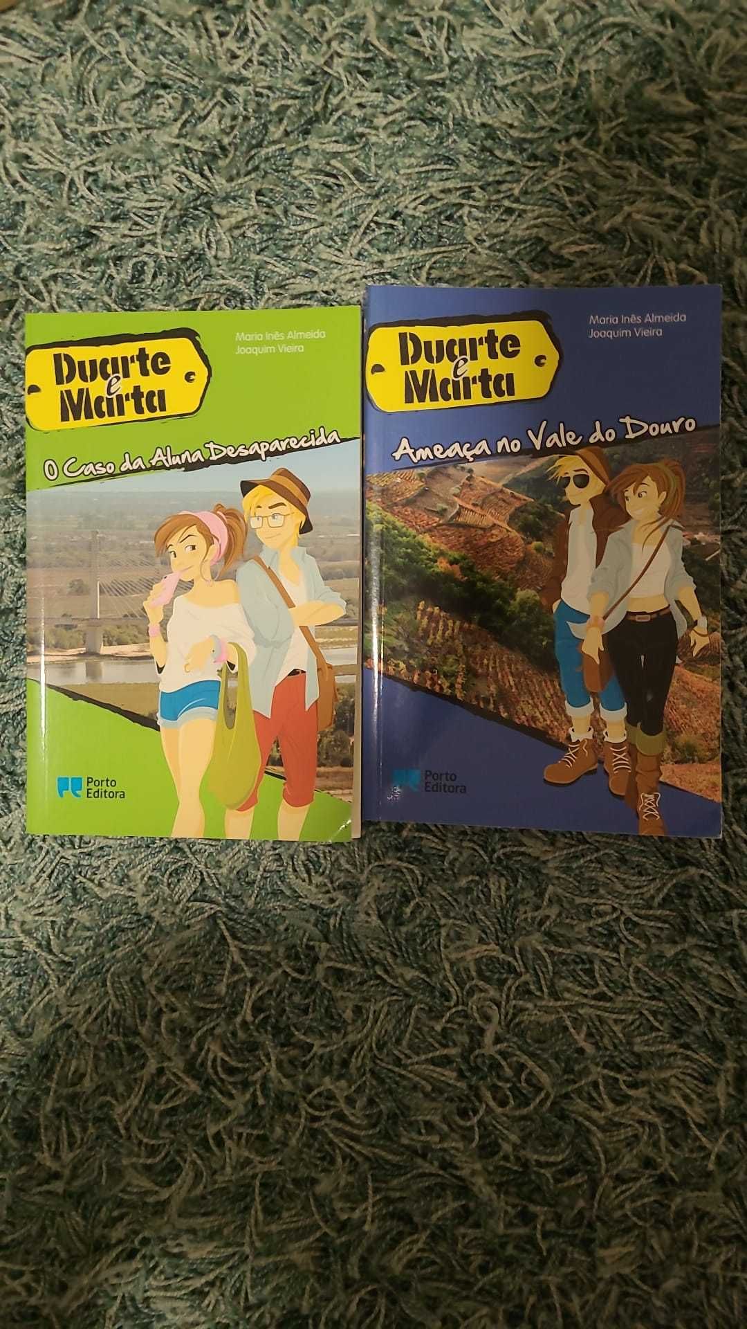 2 Livros Coleção "Duarte e Marta"