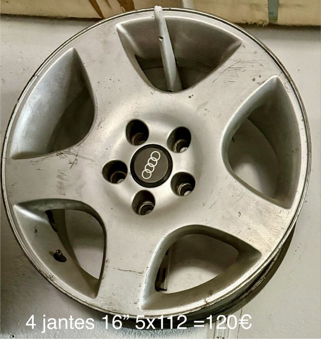 4 jantes bmw 16” furação 5x120