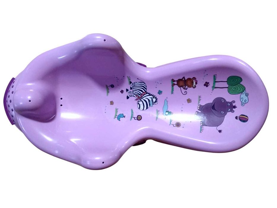 Гірка для купання у ванну анатомічна форма ванна Hippo 100 см ванночка