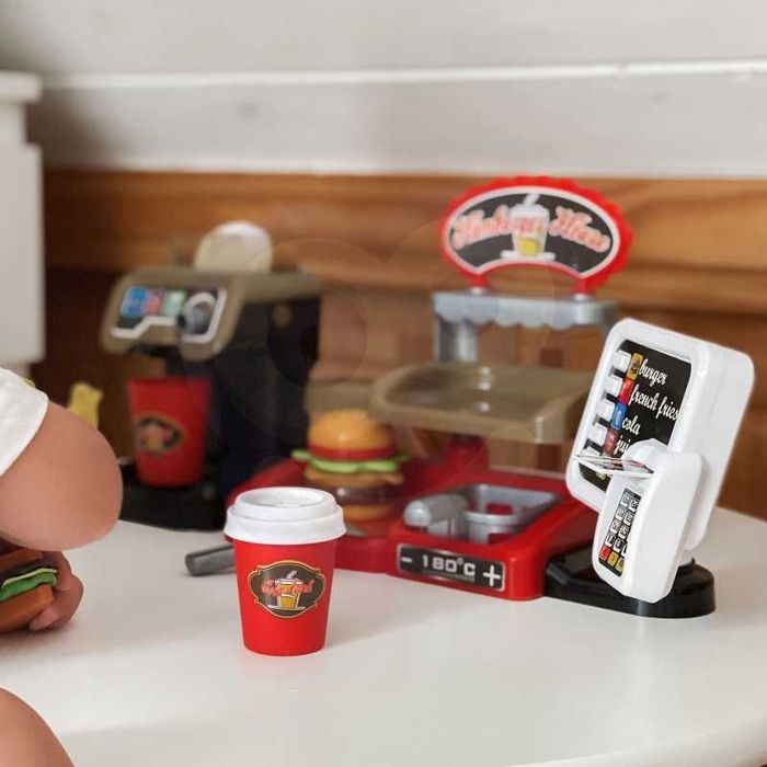 Fast Food XXL Sklep Restauracja Kasa + Dystrybutor Napojów WOOPIE