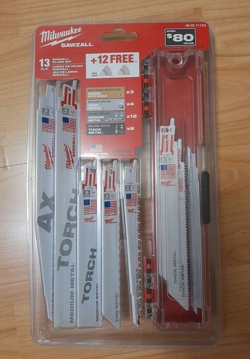 Сверла DeWalt полотна Milwaukee набір біт Makita