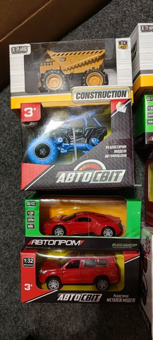 Набор машинок моделек 9 шт