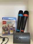 Gra Ps4: Singstar Mistrzowska impreza + Mikrofony oraz odbiornik