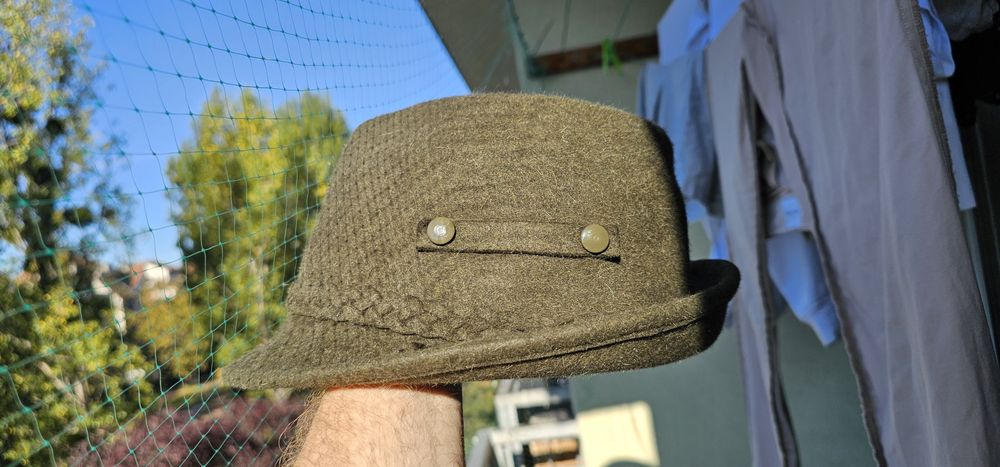 Zapf austryjacki kapelusz myśliwski rozmiar 57-59cm używany