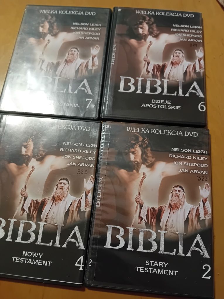 Wielka kolekcja DVD Biblia