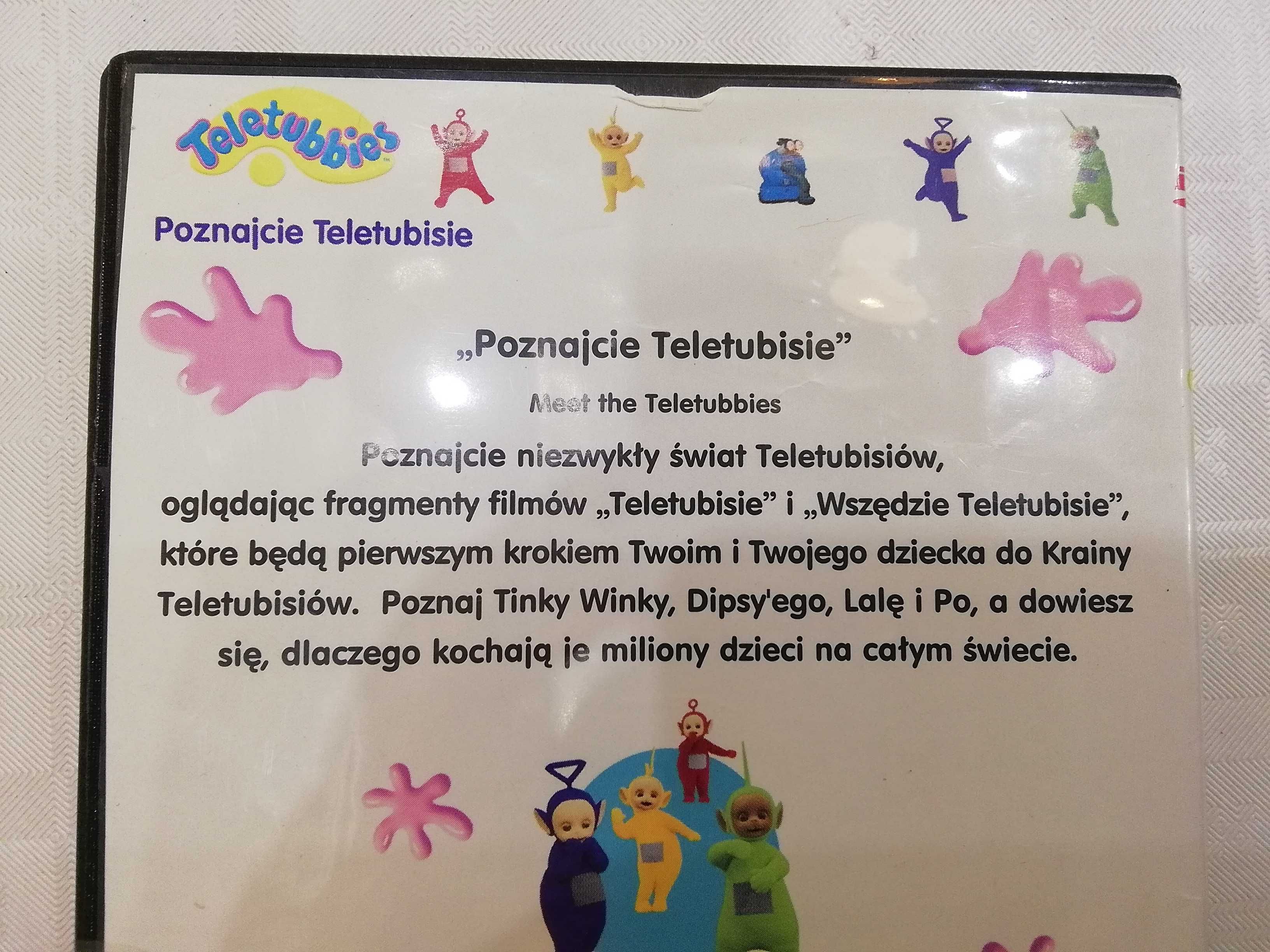 Poznajcie Teletubisie: Tinky-Winky, Dipsy, Laa-Laa, Po Płyta DVD 2005r