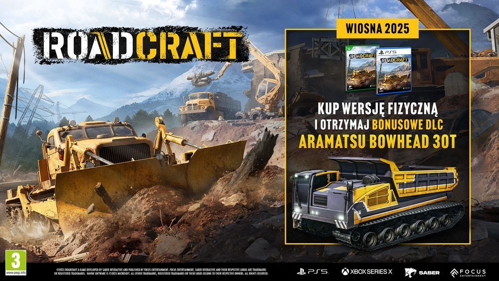 RoadCraft PL (PS5) Gra nowa w folii