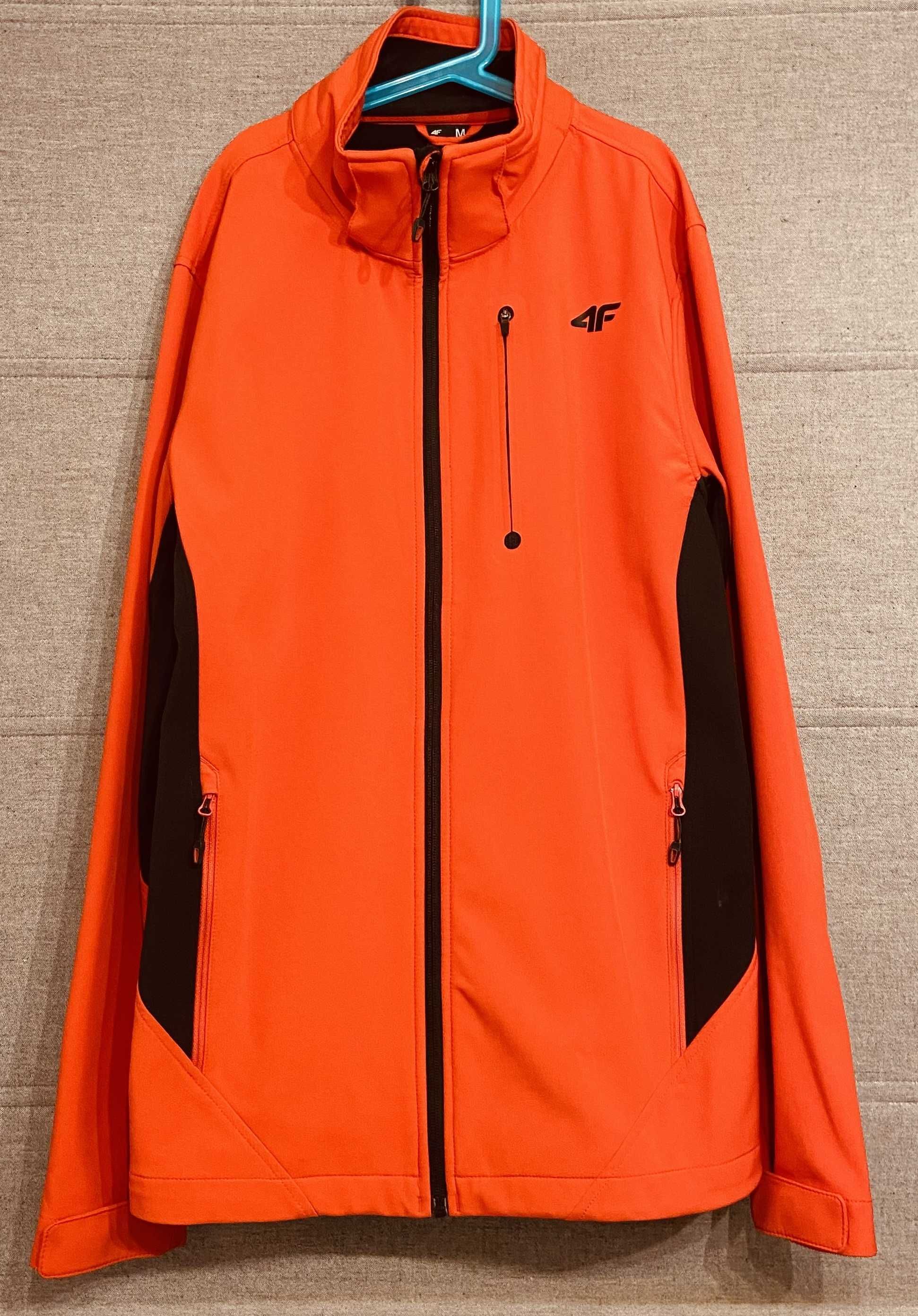 Czerwony SOFTSHELL MĘSKI 4F SFM203 AW19 rozmiar M