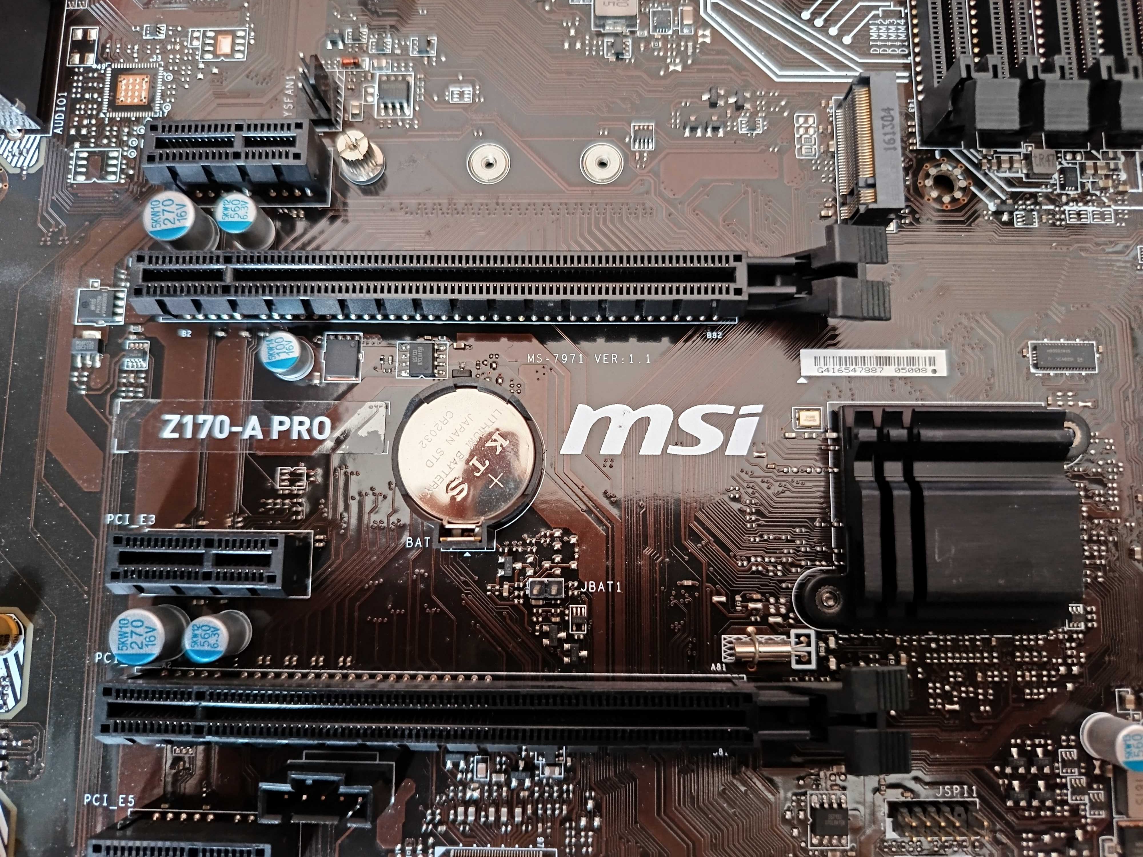 Zestaw MSI MSI Z170 - A PRO + Intel Core I7 6700K + Chłodzenie