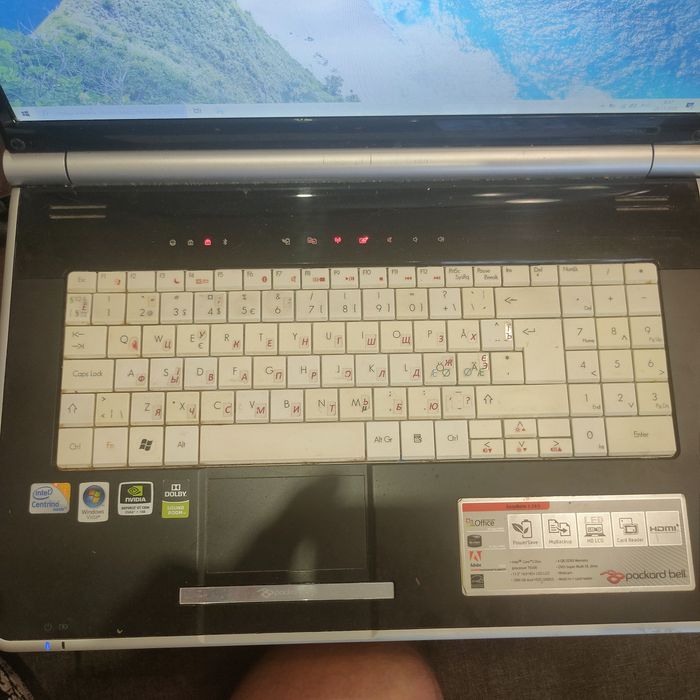 Ноутбук Packard Bell 17 дюймов
