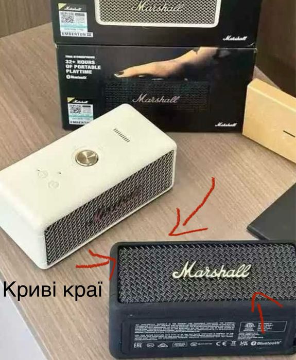 Marshall Emberton 3 black brass оригінал