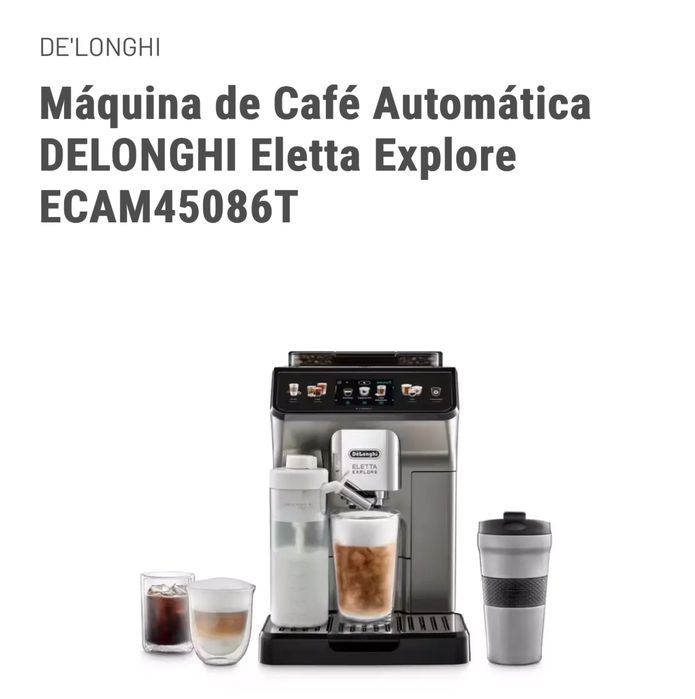 Máquina de Café Automática DELONGHI Eletta Explore